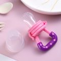 Baby Feeding Spoon Fruit Grinding Pacifier Complementary Bites Silicone Mesh Baby Feeding Tableware.