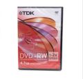 Blank TDK DVD-RW 2X Speed 4.7GB 120 min.. 