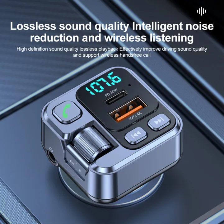 Car%20Bluetooth%20Receiver%20Usb%20U%20Disk%20Read%20Pd20W%20Fast%20Charging%20Digital%20Display%20Car%20Mobile%20Phone%20Adapter%20Fm%20Transmiter%20for%20Cellphones%20-%20Image%203