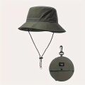 1Pc Outdoor Foldable Quick Drying Creative Fisherman Caps for Unisex Summer Sun Protection Panama Hats Hiking Mountaineering Hat.