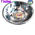 6 piece stainless steel bowl set (size 7 inches)stainless steel bowl  for kitchen and home... 