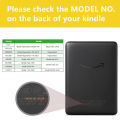 For Kindle Paperwhite 11th Transparent Case for Kindle 10th Cover for Oasis 9/10th Soft Cover for Paperwhite 5/6/7th KPW 5/4/3/2.