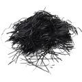 Colorful Shredded Black colour Crinkle Paper Raffia Candy Boxes DIY Gift Box Filling Party Gift Packaging Filler Decor 50 Gram. 