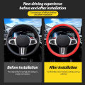 Summer Anti-skid Car Silicone Steering Wheel Cover Elastic Non-Slip Cover For 32-40cm Steering Wheel Car Decor Accessories.
