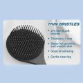 Soft Back Scrubber Brush Silicone Skin Massager Bath Shower Scrubbing Brush with Handle Body Wash Exfoliating Scrub Bath Supplie. 