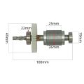 Electric chain saw rotor brushless 12 inch with 4 teeth and upper lower bearings rechargeable motor replacement compact. 