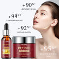 Retinol Serum Combo Face Cream Lifting Firming Repairing Moisturizing Nourishing Cream Brightening Skin Younger Face Skin Care.