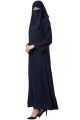 Triple Nakab // Hijab // Black Hijab // Black Staller // Abaya hijab // Abaya Nakab // Nakab.. 