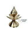 Agarbatti Stand Brass Incense Holder (Gold). .