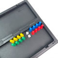 Foldable Magnetic Dice Board Game Portable Plastic Chessboard Tabletop Strategy Game Travel Outdoor Game Set. 