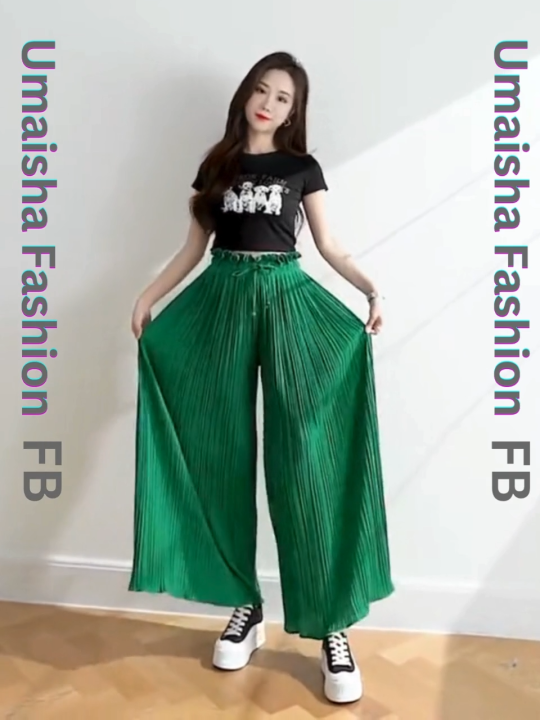 Soft & Stretchable China Linen Palazzo For Women .