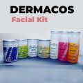 Dermmacos whitenning 10 steps complete skin glowing facial kit. 