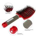 Hair Brush Hair Comb Detangling Hair Brush Bristle&Nylon Women Wet Massage Comb Curly Hairdressing Salon Styling Tools. 