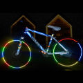 1cmx8m Bike Stickers Reflective Tape Fluorescent Safety Warning Strips MTB Cycling Tapes for Bicycle Helmet Motorcycle Scooter. 