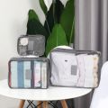 6PCS Travel Storage Bag Organizer Set For Clothes Shoes Cosmetic Tidy Organizer Wardrobe Suitcase Pouch Travel Organizers Packing Bags.