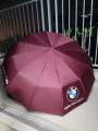 HIGH QUALITY WATERPROOF  BMW MOTORSPORT AUTO OPEN UMBRELLA 10 RIBS. 