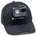 Baseball Cap with Action Camera Bracket Mounting Bracket For GoPro Hero 11 10 9 SJCAM 4000AIR AKASO DJI Insta360 EKEN H9. 