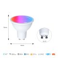 Tuya Matter WiFi Smart Bulb Dimmable Led Light 16 Million RGB Colors GU10 E27 E14 Candle Lamp Voice Control Alexa  Home. 