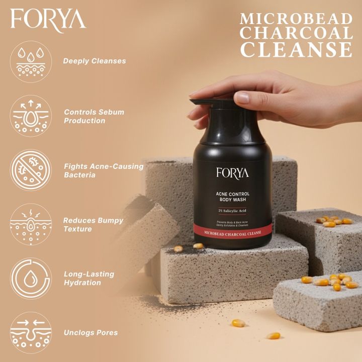 FORYA%20-%20Acne%20Control%20Body%20&%20Face%20Wash%20-%20250ml%20%5B%20Microbead%20Charcoal%20Cleanse%20%5D%20-%20Image%204