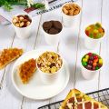 50/100PCS Disposable Small Paper Cup Tasting Cup  Perfect for Coffee Candy Juice Home Supermarket Holiday Party Activities. 