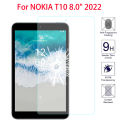 9H Tempered Glass For Nokia T10 8.0 inch 2022 Tablet Screen Protector Protective Film For Nokia T10 8 inch Tablet Glass Film. 