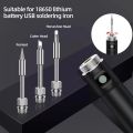 1pcs 510 Interface Soldering Iron Head Mini Portable Soldering Iron Tip Accessories Tool 8W USB Solder Tip.