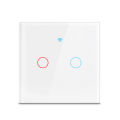 AXUS  RF433 Remote Control Smart Life Support Alexa,Google Home Tuya WiFi Wall Touch Smart Light Switch With Neutral/No Neutral lightify. 