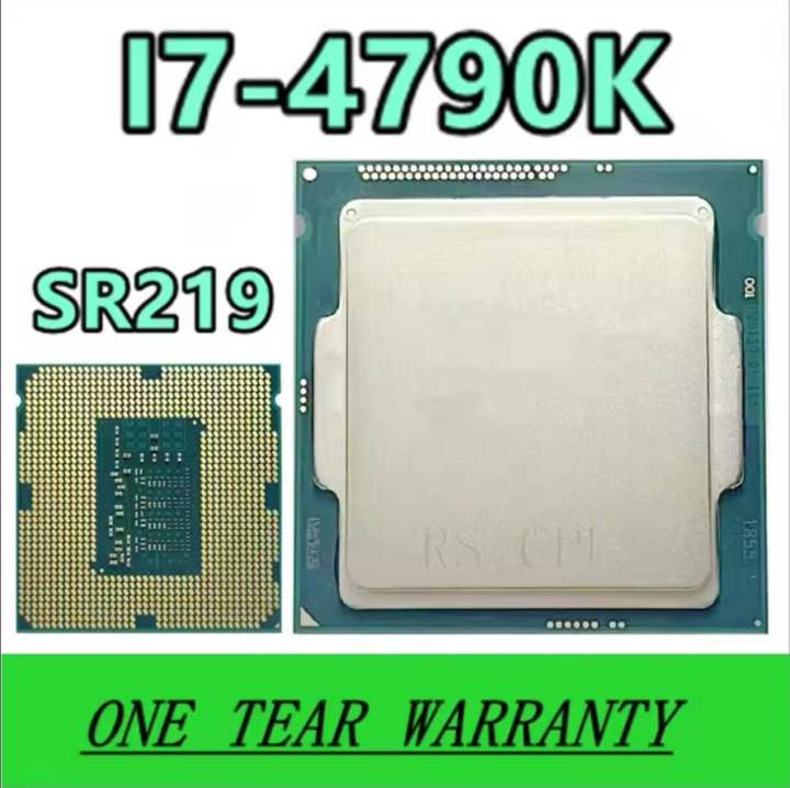 i7-4790K i7 4790K SR219 Quad-Core Eight-Thread CPU Processor 88W 8M LGA 1150