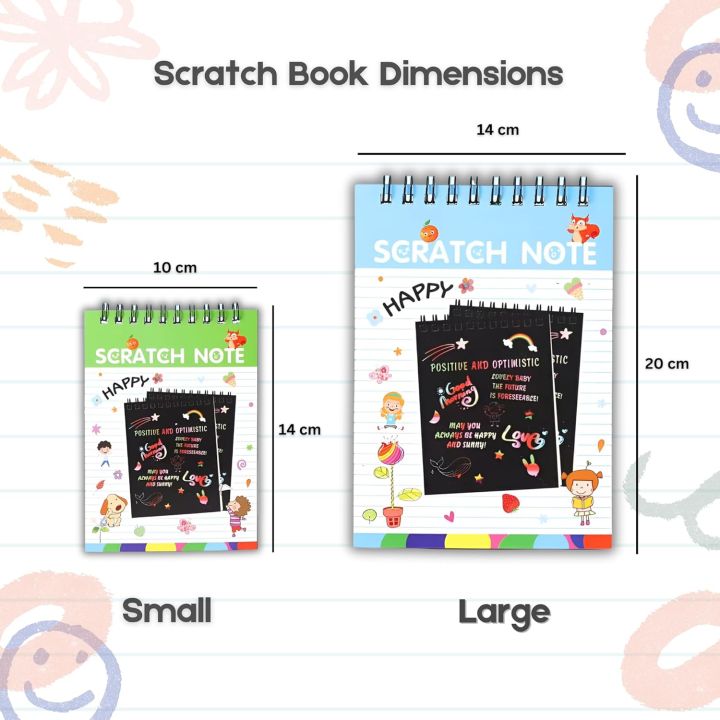 HOT DEAL NO 1Creative Color Diy Coil Children's Graffiti Sketch Book Scratch Picture