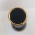 24 Carat Gold
plated greece Decorative vas handmade /KE made in Greece  Black And 24K Gold Vase
/
KE Greece 24K Gold Hand Made Vase Greek Mythology 7” Tall. 