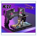 Original 100% K21 pugb helper 4 inch connect game Holder peace elite fast button shooting controller for PUBG rules of survival game trigger joystick game for iOS Android phone. 