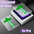 Auto Install Kit Tempered Glass For Ipad Pro 11 12.9 2022 10 9 8 7 Screen Protector For Ipad Air 5 4 3 2 Mini 6 Generation Glass. 