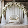 10/5/3/2/1M Wedding Tulle Backdrop Curtains,Sheer Backdrop Curtains,Birthday Party Baby Shower,Photography Backdrop Decor. 