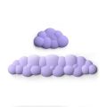 Mouse pad with wrist rest keyboard cloud anti-slip desktop office gamer mouse wrist rest Ergonomic keyboard mouse pad wrist rest. 