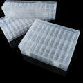 Bead Organizer Box 12/24/30Pcs Small Clear Plastic Bead Storage Containers with Hinged Lid for Storage Crafts Jewelry Organizer. 