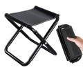 Portable Folding Chair Bench Fishing Stool Travel Camping Horse Stool Stools Train Subway Queuing Portable Stools Outdoor Tool.