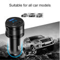 Bluetooth 4.2 FM Transmitter Car MP3 Player 3.1A Dual USB Ports Car Charger Handsfree Modulator Kit Cigarette Lighter Adapter. 