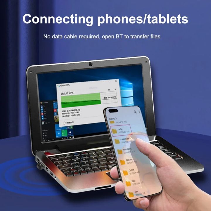 Bluetooth%205.3/5.4%20Transmitter%20And%20Receiver%20USB%20Adapter%20Plug%20And%20Play%20For%20PC%20TV%20Car%20External%20Speakers%20Wireless%20Audio%20Dual%20Mode%20-%20Image%204