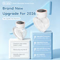 MAMIJOY 2PCS Wearable Electric Breast Pumps 4 Modes&12 Levels Hands Free Breast Pump 40dB Low Noise Free 19/24mm Flange DEB26D.