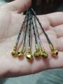12 Hair pin with golden beads for stylish girls. hair accessories. hair pins. 