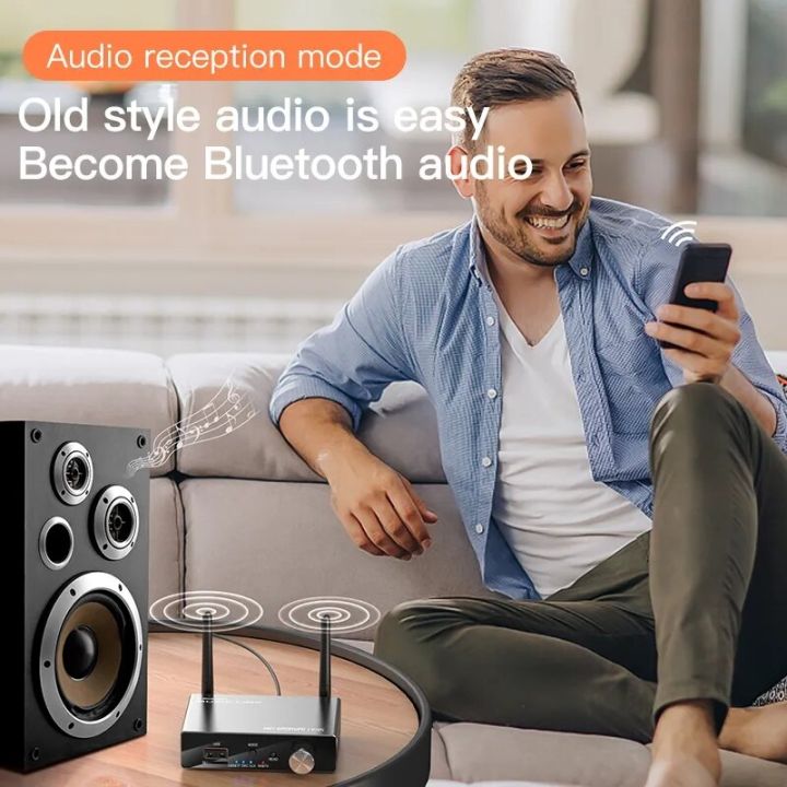 Bluetooth%205.3%20Transmitter%20Receiver%20Stereo%20Low%20Latency%20AUX%203.5mm%20Optical%20Wireless%20Music%20Audio%20Adapter%20Remote%20Control%20For%20TV%20PC%20-%20Image%205