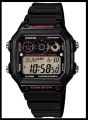 Genuine Brand Digital Men's Watch with World Time Alarm Stop Watch Timer Etc... 