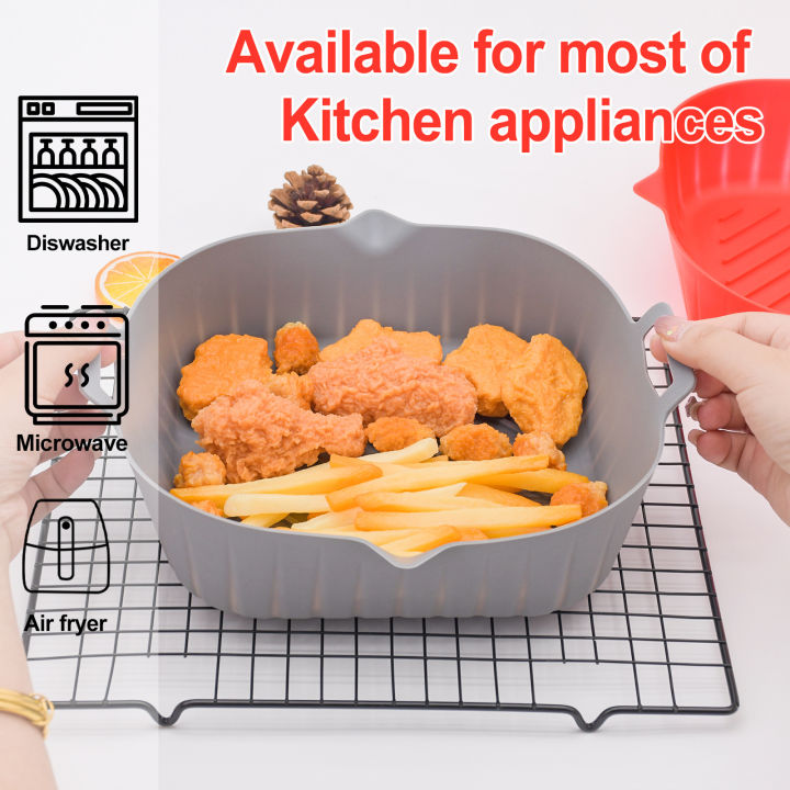 Silicone%20air%20fryer%20special%20tray%20food%20safety%20reusable%20square%20barbecue%20mat%20baking%20tray%20oven%20baking%20mold%20plate%20suitable%20for%20kitchen%20-%20Image%205
