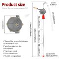 Hand Pump Crank Pump Oil Diesel Barrel Pump 55 Gallon Adjustable Drum Pump Outdoor Car Transfer Suction Pumps Gasoline Oil. 
