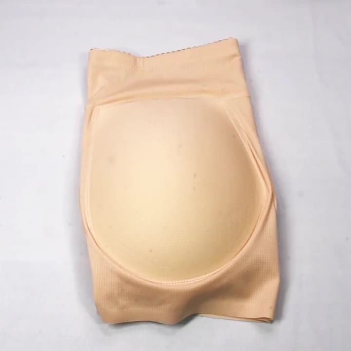 Wechery Underwear Women Fake Asses  Tummy Control Butt Lifte Breathable Hip Pads Panties Buttocks Enhancer Body Shapewear