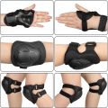 Kids Protective Gear Knee Pads and Elbow Pads 3 in 1 with Wrist Guard for Rollerblading Skateboard Cycling Skating Bike Scooter. 
