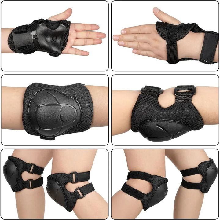 Kids%20Protective%20Gear%20Knee%20Pads%20and%20Elbow%20Pads%203%20in%201%20with%20Wrist%20Guard%20for%20Rollerblading%20Skateboard%20Cycling%20Skating%20Bike%20Scooter%20-%20Image%203
