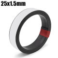 1Meter Self Adhesive Magnetic Tape Rubber Magnet Tape Strong Flexible Magnet Stripe for Refrigerator Photo Posters 39.37inch. 