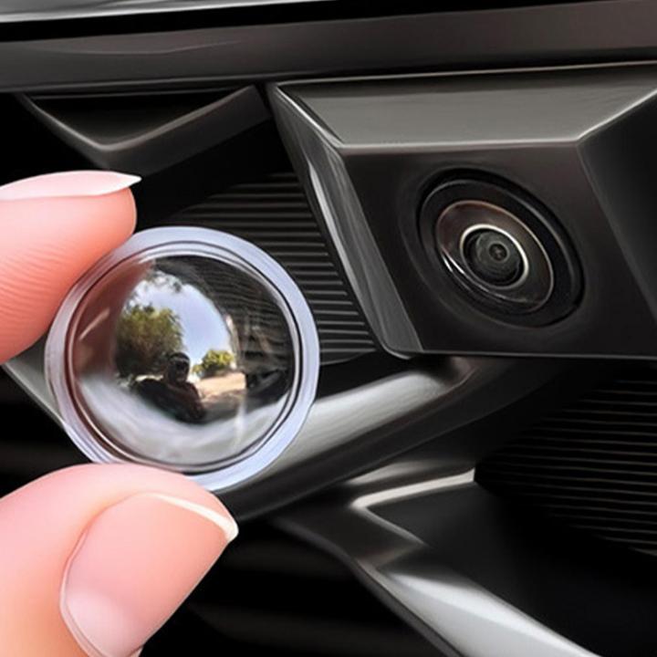 Car Camera Protective Cover 2Pcs/Pair Anti-Scratch Lens Protector Front and Rear Cameras Lens Guard for Front Bumper Camera