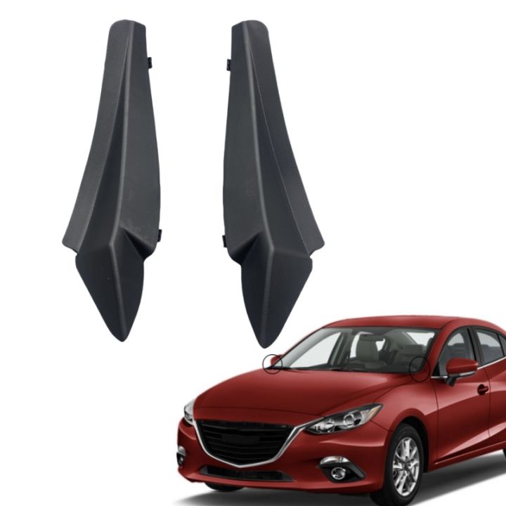 Car Front Windshield Grille Drain Panel Moulding Cover Wiper Seal Cap For Mazda 3 BM BN 2014 2015 2016 2017 2018 2019